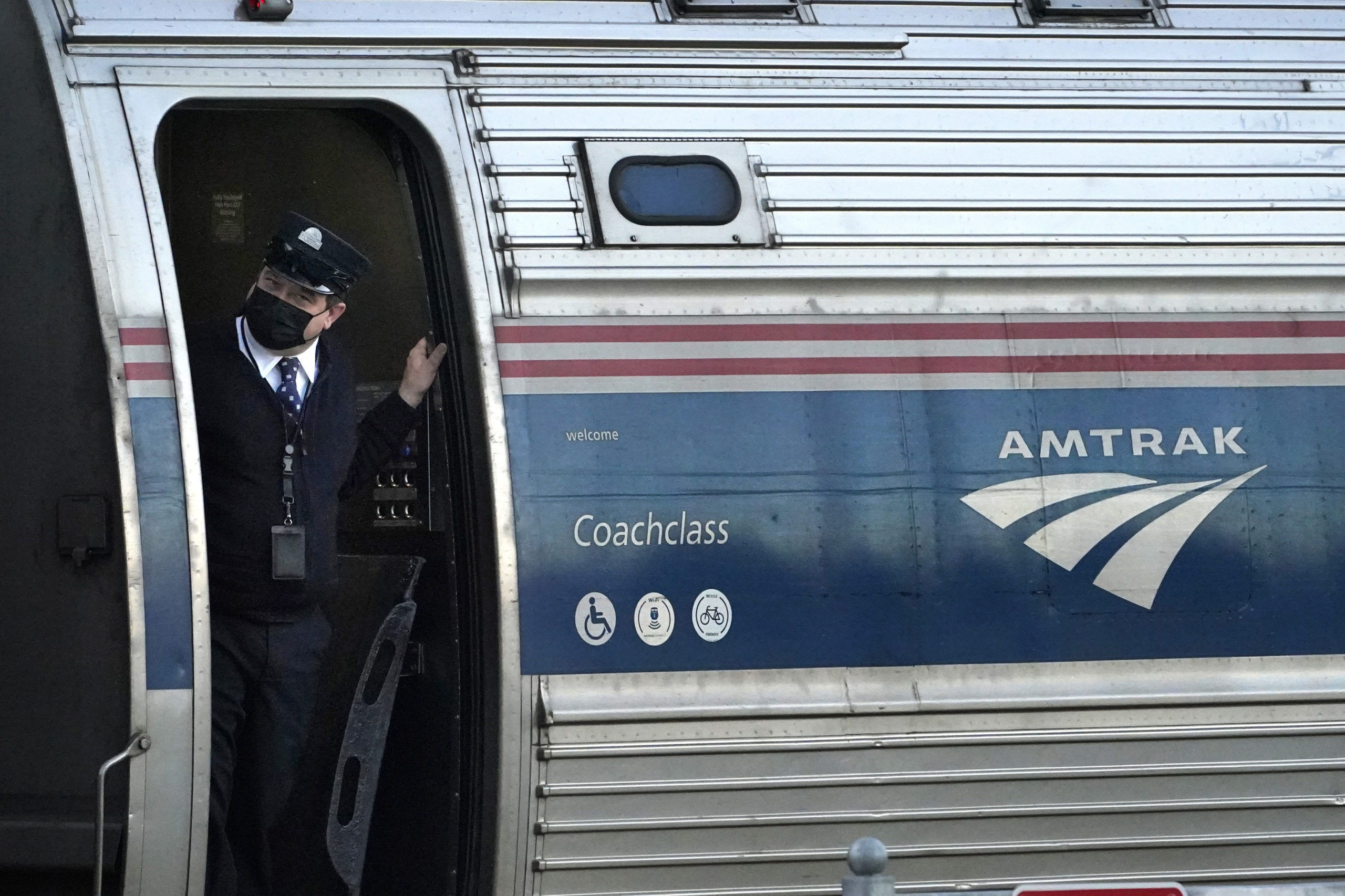 Amtrak conductor...