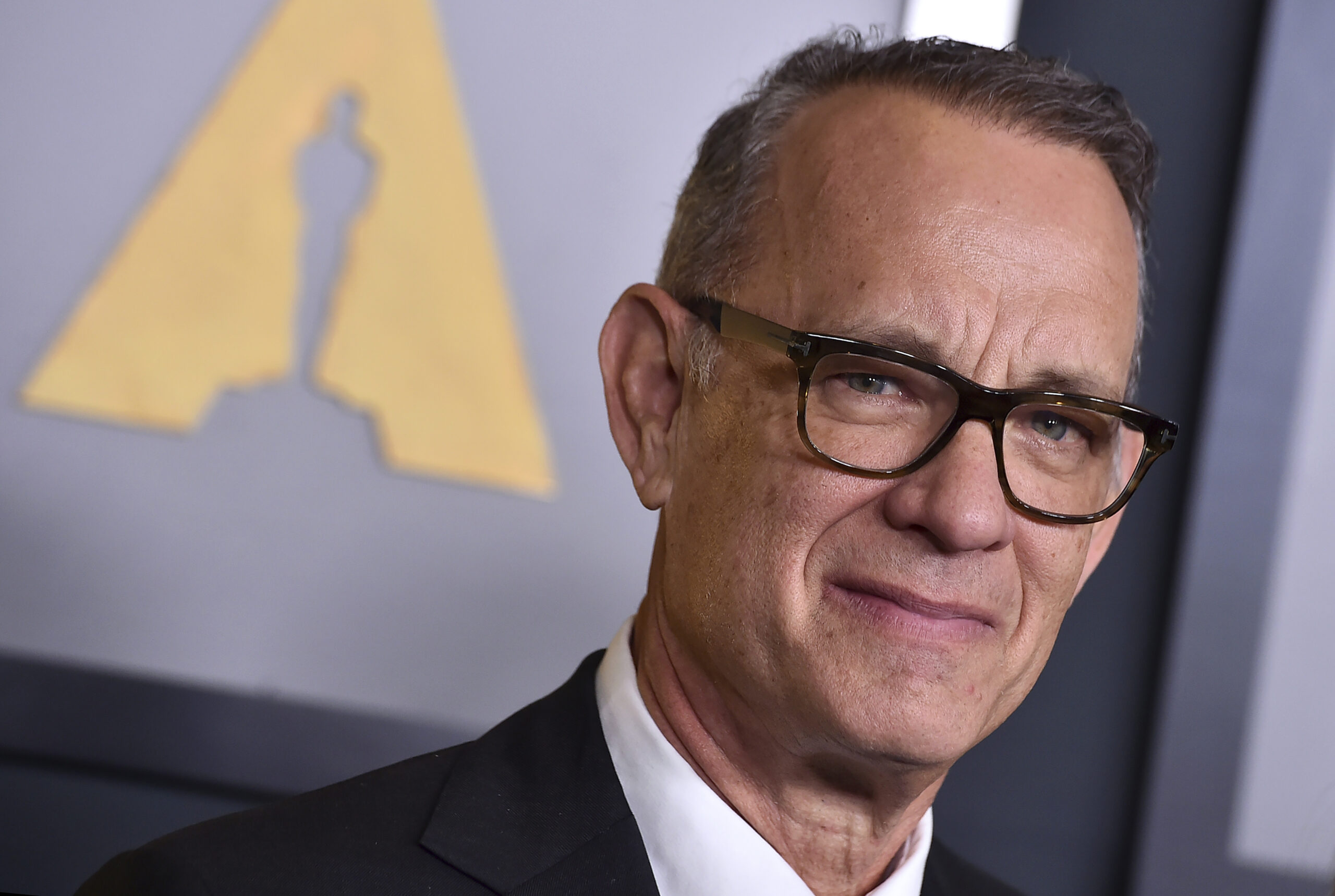 FILE - Tom Hanks arrives at the Governors Awards on Saturday, Nov. 19, 2022, at Fairmont Century Pl...