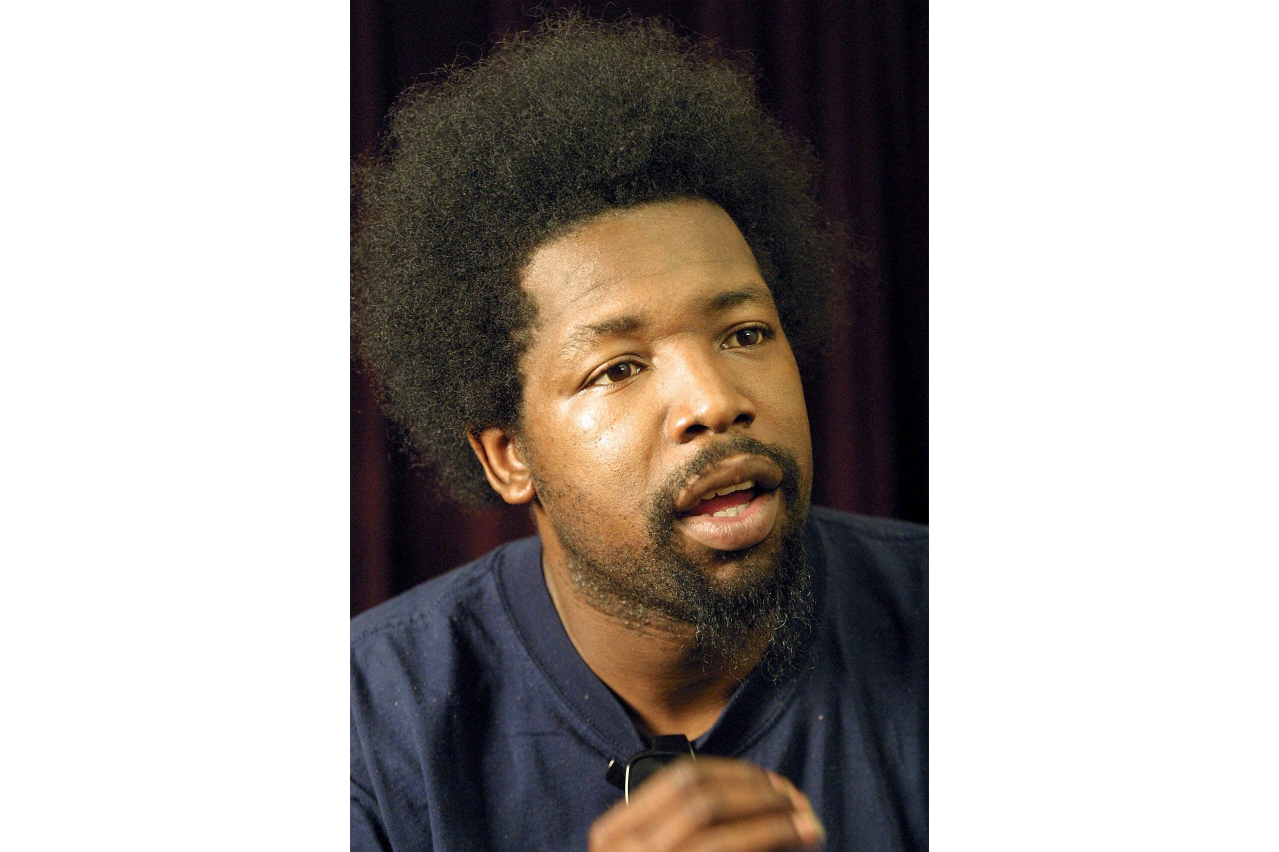 FILE - Afroman, whose real name is Joseph Foreman, poses for a portrait in New York, Aug. 22, 2001....