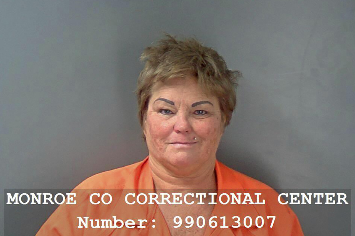 This photo provided by Bloomington Police Department shows Billie Davis. Davis now faces a federal ...