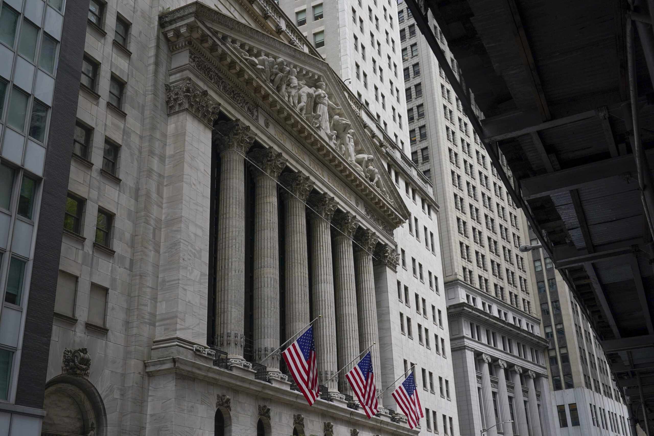 FILE - The New York Stock Exchange is seen in New York, Tuesday, June 14, 2022. (AP Photo/Seth Weni...