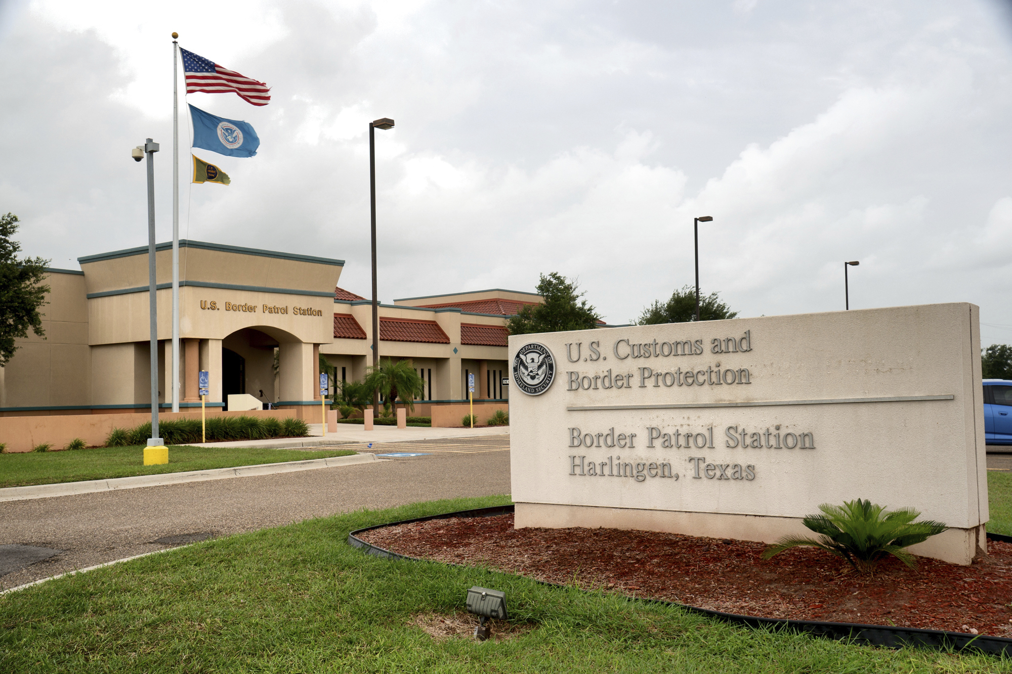 FILE - The Border Patrol station July 11, 2014, in Harlingen, Texas. U.S. immigration officials say...