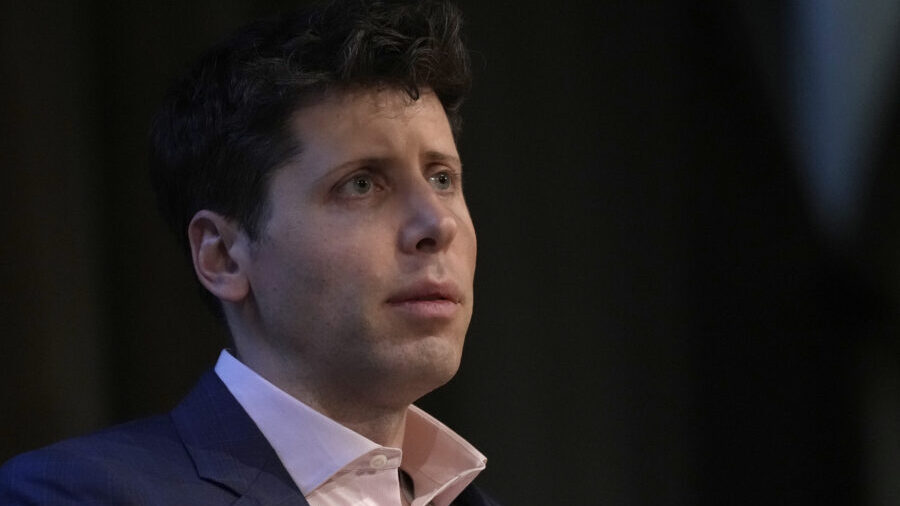 OpenAI's CEO Sam Altman, the founder of ChatGPT and creator of OpenAI speaks at University College ...