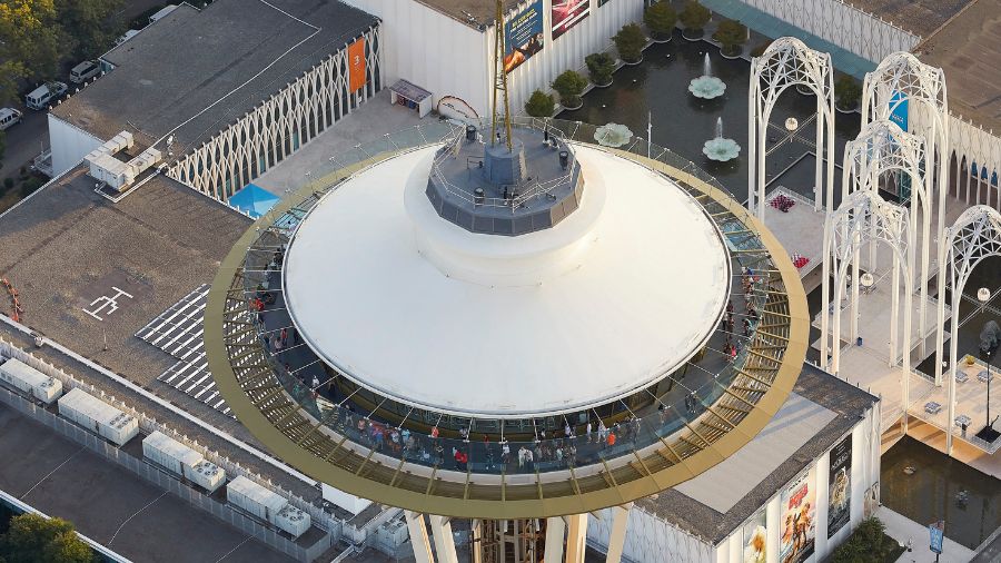 Space Needle Astronaut White...