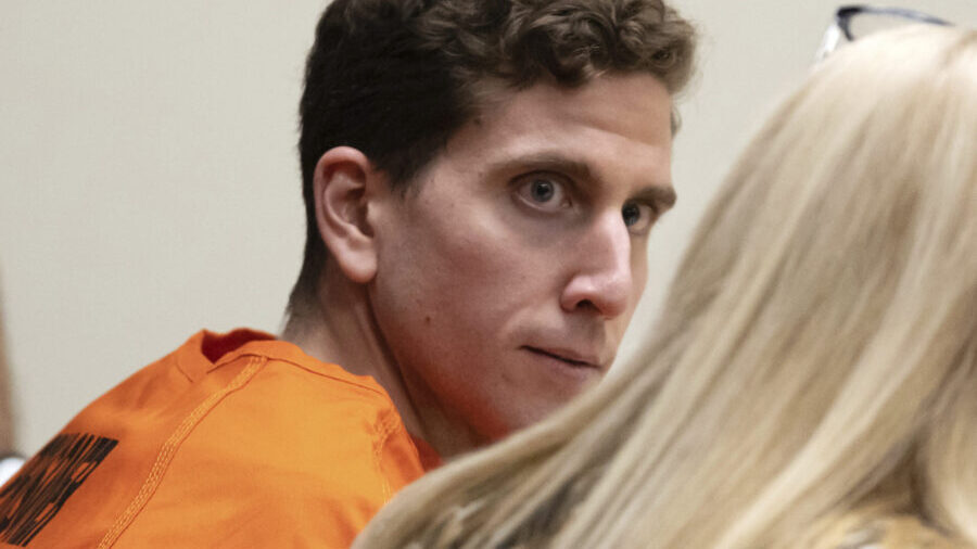 FILE - Bryan Kohberger, left, who is accused of killing four University of Idaho students in Novemb...