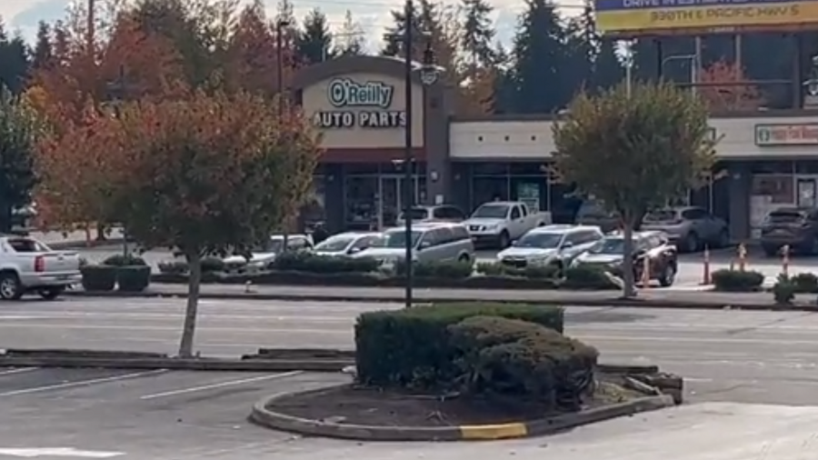 Federal Way crime scene...