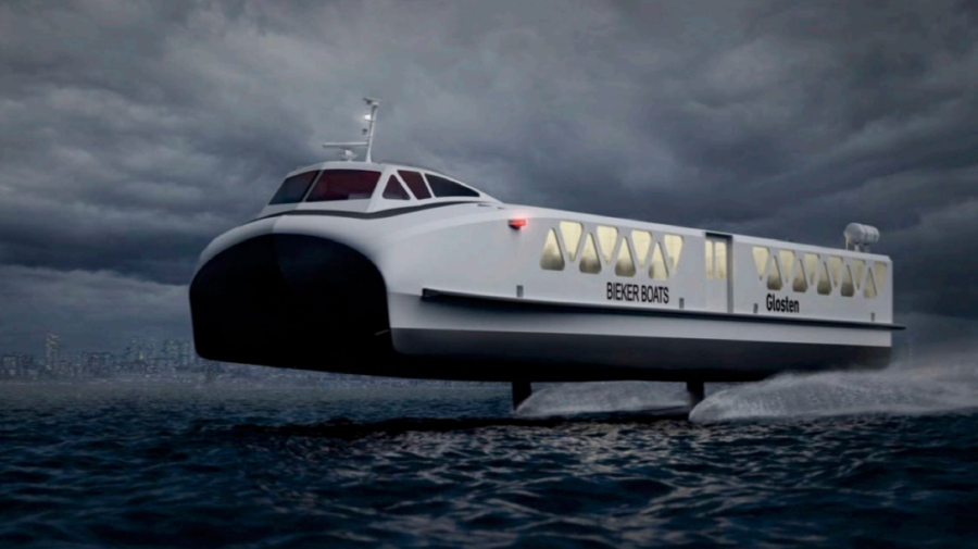 Image: An image from the Foil Ferry Preliminary Design Report