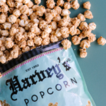 Image: Gingersnap Harvey's Popcorn: A special popcorn, with buttery and sweet toffee and a taste of ginger from Harvey's will be available at the Thanksgiving Day game on Nov. 23, 2023 at Seattle's Lumen Field.