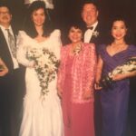 Image: This wedding photo in 1993 is one of the last of Ursula Reutin's core family together.