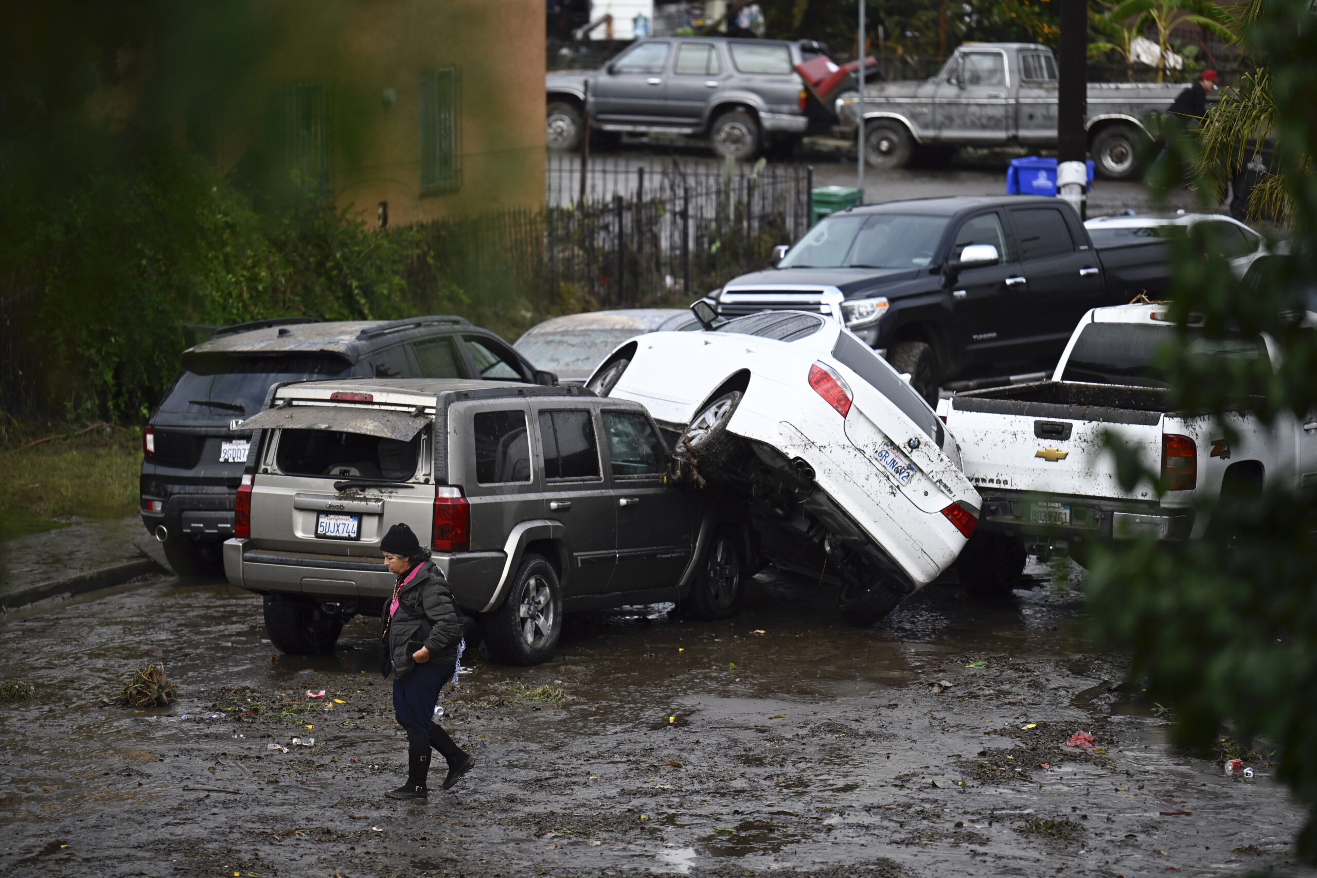 Flash floods inundate homes and overturn cars in San Diego as heavy