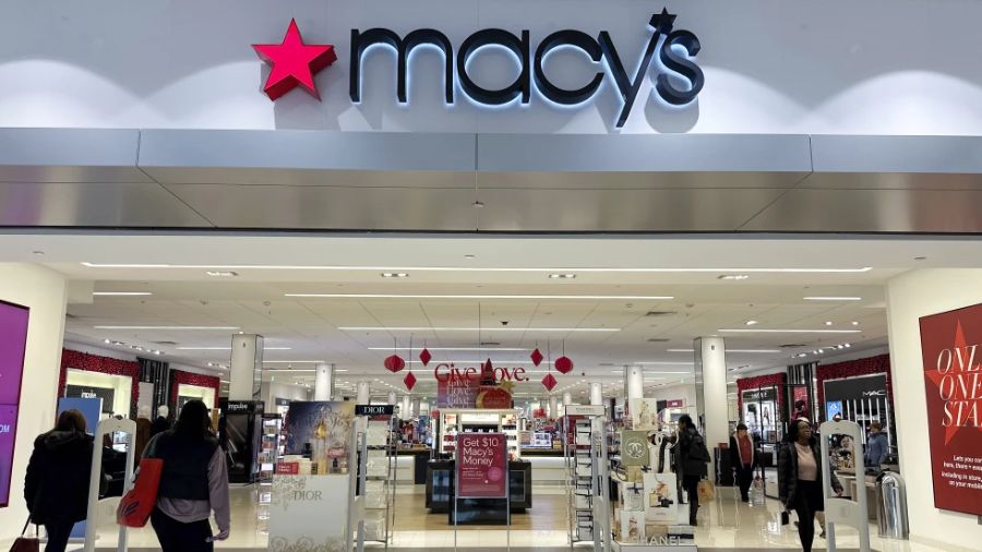 An entrance to a Macy's store in the mall. (File photo: Ted Shaffrey, AP)...