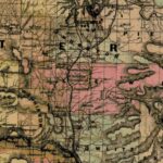 This detail of an 1878 map of Washington Territory shows the community of Ilwaco, located
on Baker Bay at the mouth of the Columbia River. (Photo courtesy of NOAA Archives)