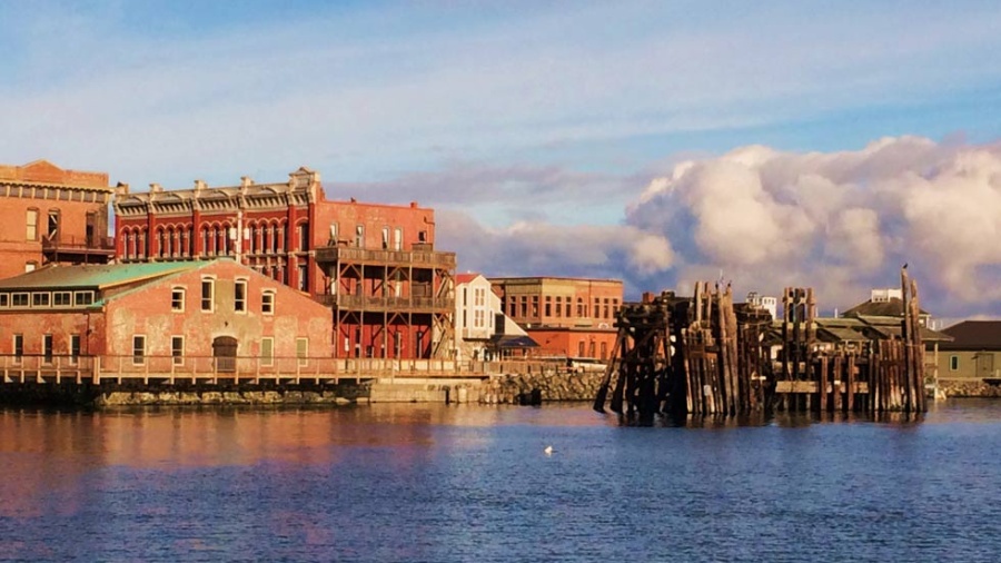 Image: A recent photo of Port Townsend...