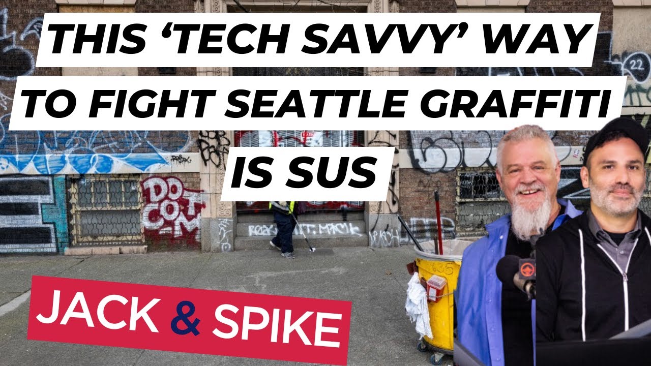 视频：这种“科技精通”的方式来对抗西雅图的涂鸦太过可疑了