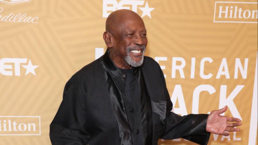BEVERLY HILLS, CALIFORNIA - FEBRUARY 23: Louis Gossett Jr. attends American Black Film Festival Hon...