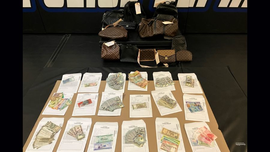 Photo: Police recovered stolen items, over $17,000 in cash and several designer bags in Kirkland ar...