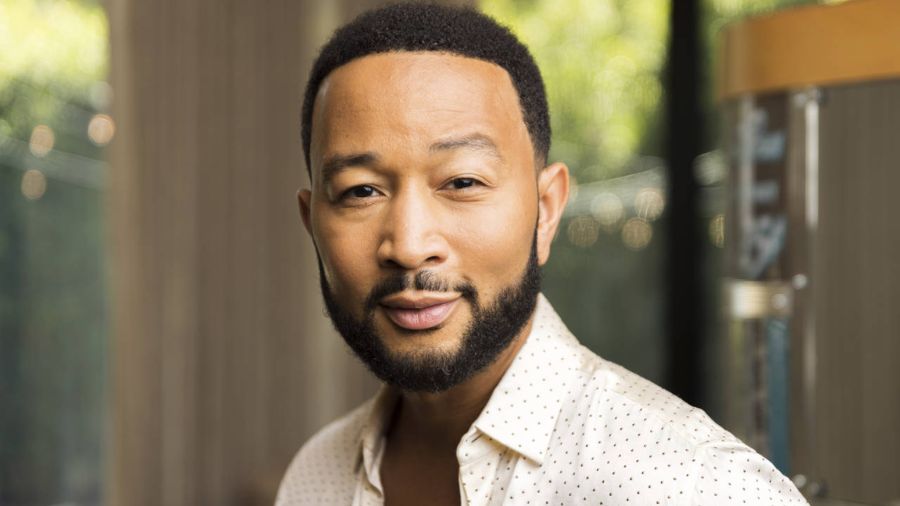 Photo: John Legend poses for a portrait on Monday, Aug. 15, 2022, in West Hollywood, Calif., to pro...