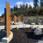 Photo: A memorial in Oso honors those who died in the Oso landslide in 2014.