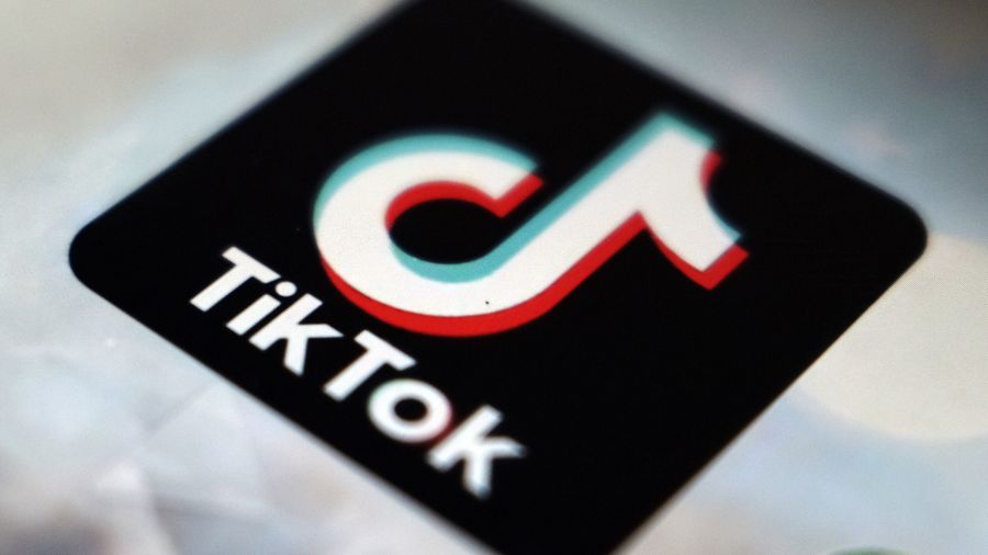 Photo: The TikTok app logo, in Tokyo, on Sept. 28, 2020....