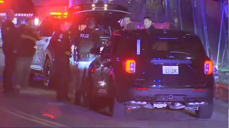 Seattle Police took into custody two armed carjacking suspects in Burien, after chasing them throug...