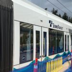 Sound Transit tested train service on the 2 Line between southern Bellevue and Microsoft for several months ahead of its opening at the end of April 2024. 
