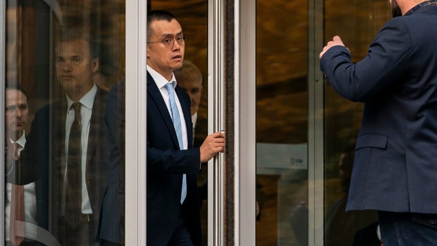 Image: Former Binance CEO Changpeng Zhao leaves the U.S. District Court in Seattle on Nov. 21, 2023...