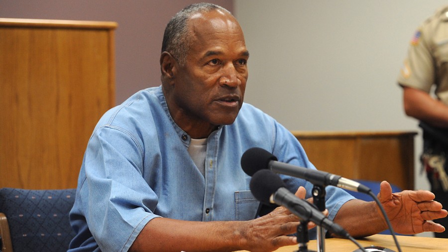 Image: O.J. Simpson attends his parole hearing at Lovelock Correctional Center July 20, 2017 in Lov...