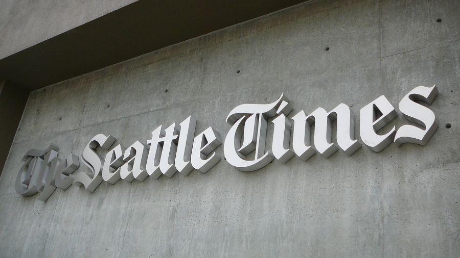 Photo: Seattle Times publisher and CEO Frank Blethen announced he will step down at the end of next...
