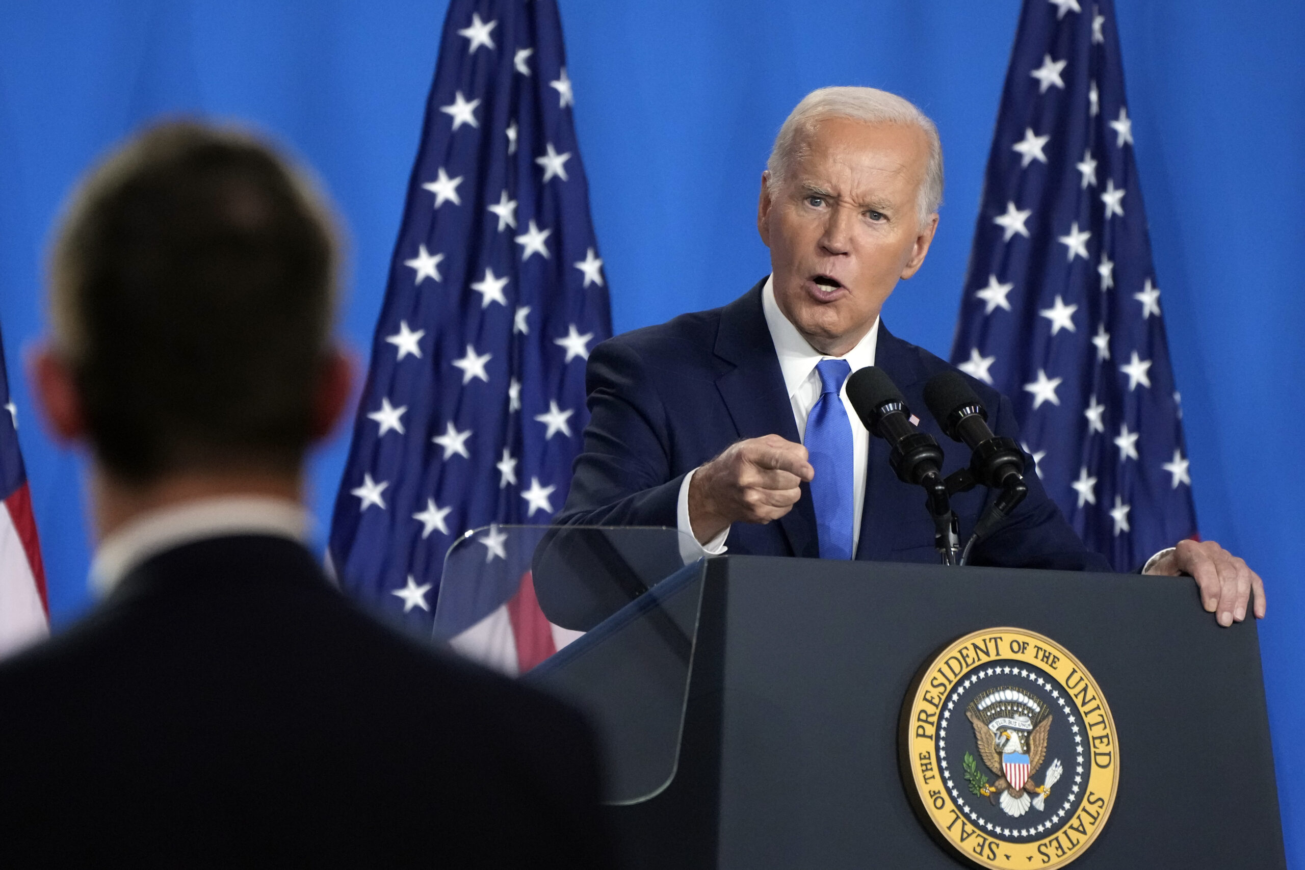 The Latest Biden returns to the campaign trial following highstakes