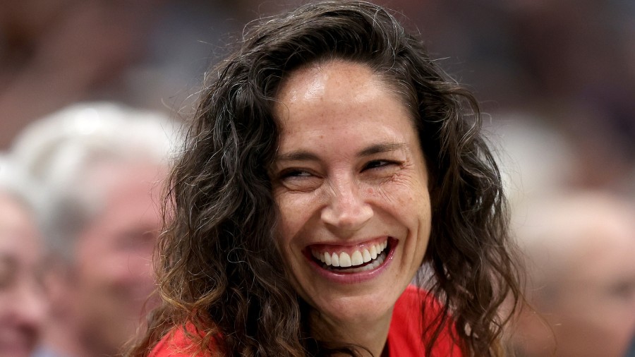 Image:Sue Bird attends a WNBA game between the Seattle Storm and the Indiana Fever at Climate Pledg...