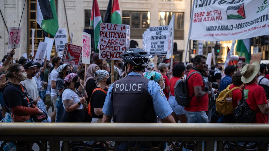 protests dnc...