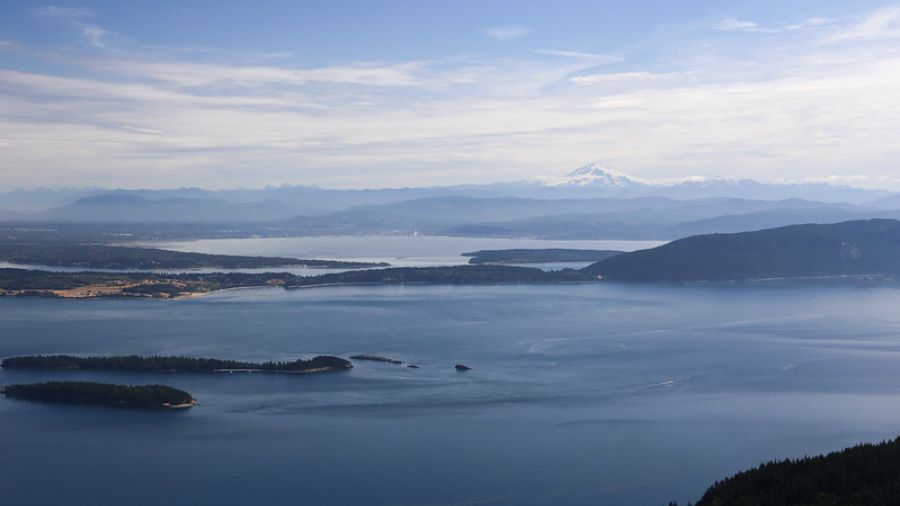 Photo; An earthquake hit near the San Juan Islands in Washington on September 26, 2024....