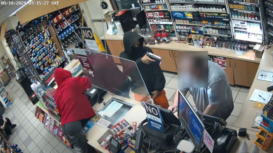 Photo: Deputies are looking for the suspects in this Puyallup robbery....