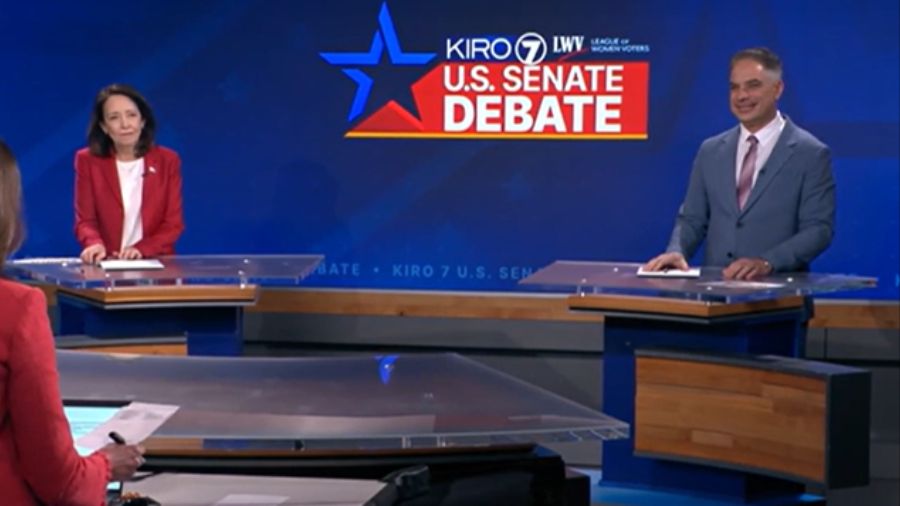 Cantwell and Garcia face off in the U.S. Senate debate