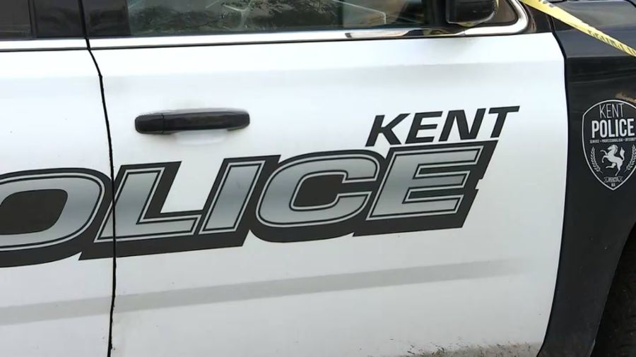 Photo: A Kent Police Department vehicle....