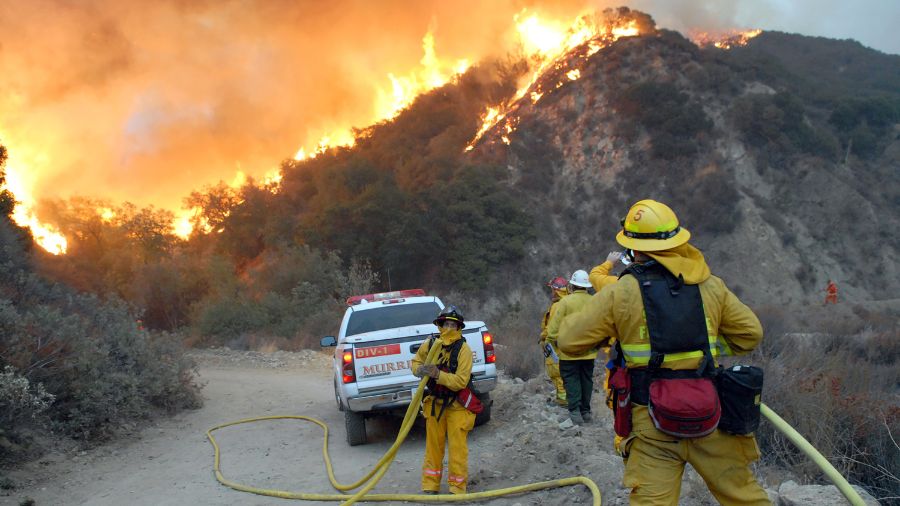 California wilfires...