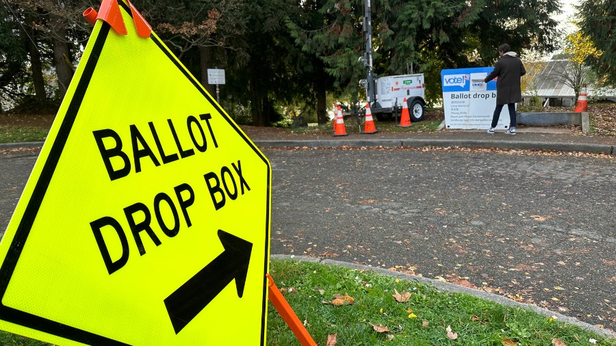 Washington voters Get drop box locations, check your ballot status