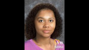 Photo: An age-processed image of Teekah Lewis that shows what she might look like at 26 years old.