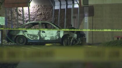 Officer-involved shooting at Marysville Costco ends with car fire, one officer injured