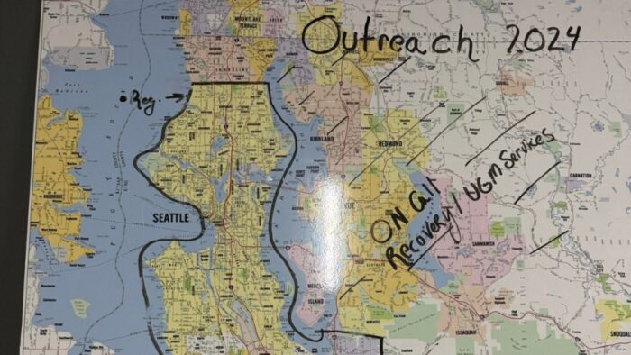 Seattle Homelessness Map Faith-based groups offer aid, recovery paths to homeless