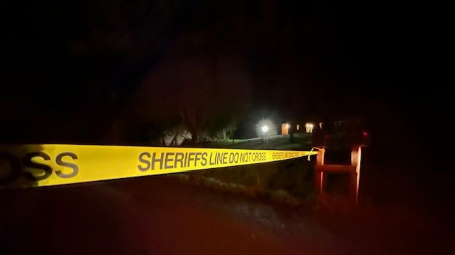 The scene during an investigation in Kingston. (Photo courtesy of the Kitsap County Sheriff's Offic...