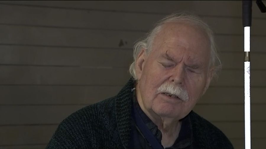 A blind shop operator is sounding the alarm after his downtown Seattle business was broken into twi...