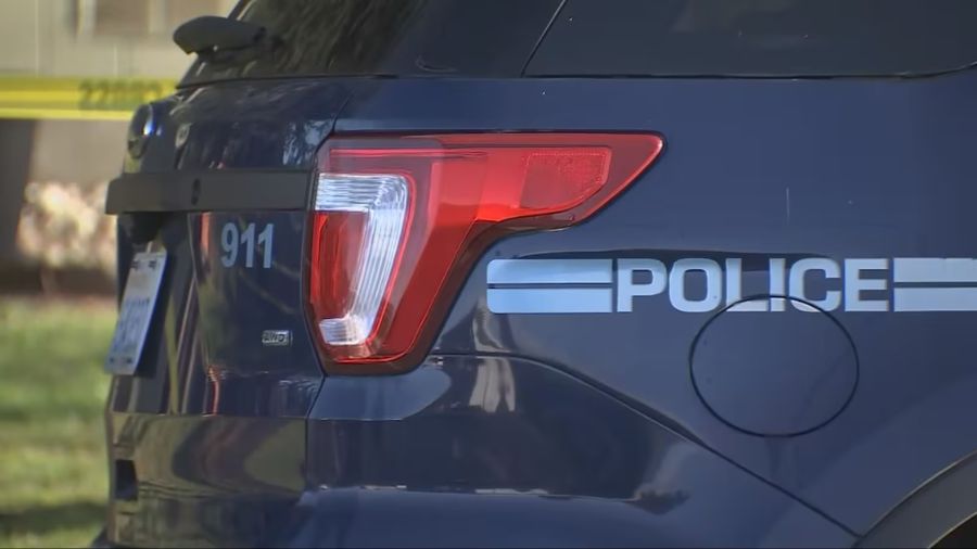 Police car. (Courtesy of KIRO-7)...