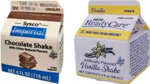Photo: Lyons Magnus LLC announced the recall of 4 oz. Lyons ReadyCare and Sysco Imperial Frozen Supplemental Shakes.