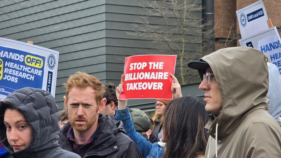 Rally held at UW to protest Trump's funding cuts: 'We’re seeing graduate programs actually freezi...