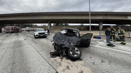 Man accused of deadly crash off Tukwila overpass onto I-5, pleads not guilty