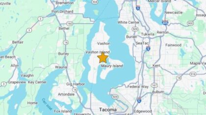 3.3-magnitude earthquake strikes near Vashon Island