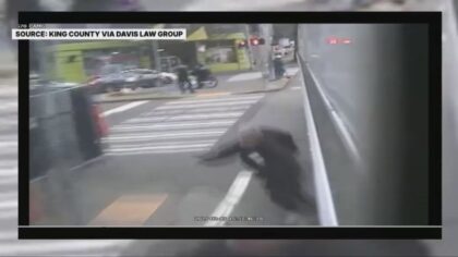 Woman files claim after Metro bus runs two red lights, sideswipes her