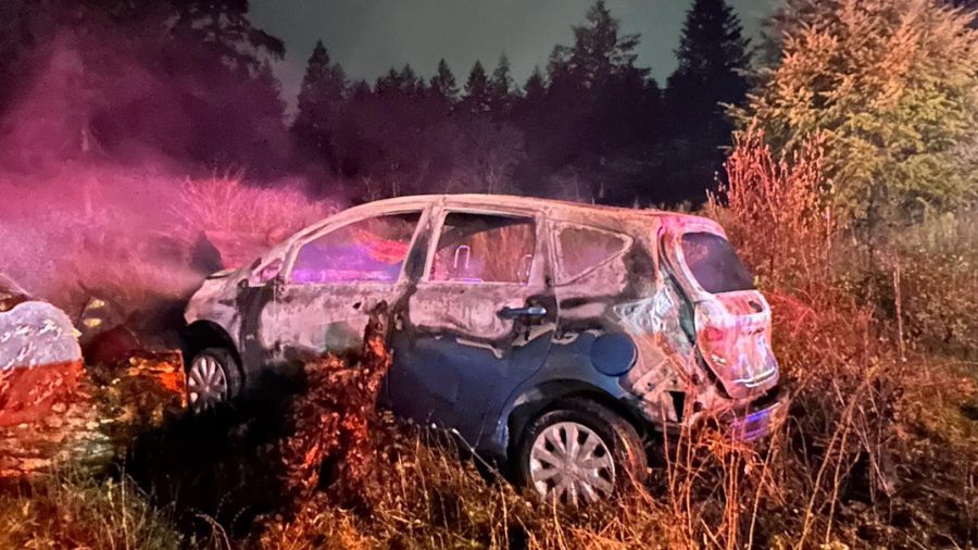 car fire sr 507...