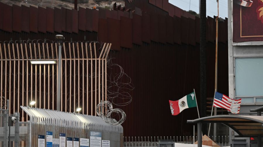 The San Ysidro Port of Entry crossing is in Tijuana, Baja California, Mexico, on February 6, 2025. ...